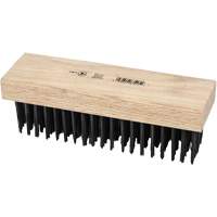 6SB Hand Scratch Brushes, Carbon Steel, 6 x 19 Wire Rows, 7-1/4" Long Southpoint Industrial Supply