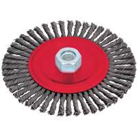 Stringer Bead Brushes for Angle Grinders, 6" Dia., 0.02" Fill, 5/8"-11 Arbor, Steel Southpoint Industrial Supply