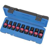 PSU912M Jeux de douilles universelles, 9 Mcx, Chocs, Prise de 1/2" Southpoint Industrial Supply