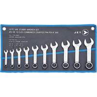 SCWS-10S Stubby Wrench Sets, Combination, 10 Pieces, Imperial Southpoint Industrial Supply