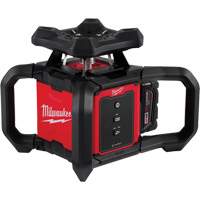 M18™ Red Exterior Rotary Laser Level Kit with Receiver, 2000' (609.6 m) UAW806 | Southpoint Industrial Supply