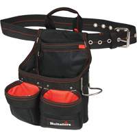 Framer's Nail & Tool Bag, Ballistic Polyester, Black Southpoint Industrial Supply