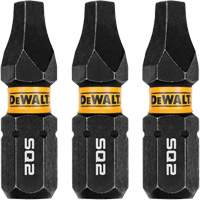 3-Piece FLEXTORQ&reg; Impact Screwdriving Bits, Square, #2, 1/4" Drive Southpoint Industrial Supply