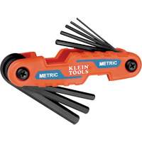 Compact Folding Hex Key Set, 8 Pcs., Metric Southpoint Industrial Supply