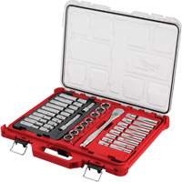 47-Piece Ratchet & Socket Set with PACKOUT™ Low-Profile Organizer, 1/2" Drive Size UAX561 | Southpoint Industrial Supply