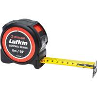 Control Series™ Yellow Clad Tape Measure, 1-3/16" x 26'/8 m, Imperial & Metric Graduations UAX563 | Southpoint Industrial Supply