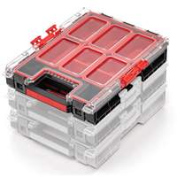 Organisateur moyen avec bacs Arx, 10-3/10" x 14-3/10" x 3", Noir Southpoint Industrial Supply