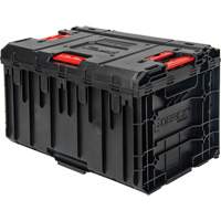Arx&reg; Single Drawer Toolbox, 11-1/5" W x 18-3/10" D x 9-1/10" H, Black/Red Southpoint Industrial Supply