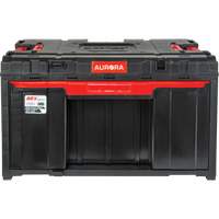 Arx&reg; Single Drawer Toolbox, 11-1/5" W x 18-3/10" D x 9-1/10" H, Black/Red Southpoint Industrial Supply