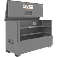 57.4 cu. ft. Jobsite Piano Box, 72-7/16" W x 33-7/8" D x 49-7/16" H, Grey Southpoint Industrial Supply