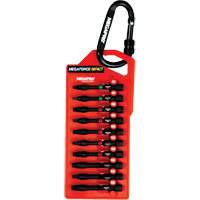 Impact Bit Set, 10 Pcs., Square Southpoint Industrial Supply