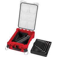 Wrench Set with PackOut Compact Organizer, Combination, 15 Pieces, Metric Southpoint Industrial Supply