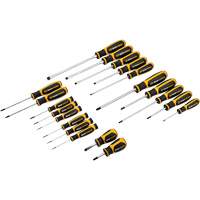 Jeu de tournevis bimat&eacute;riau &agrave; fente, Phillips, Torx, 20 mcx. Southpoint Industrial Supply