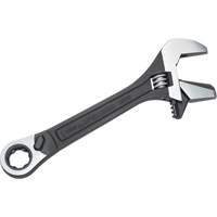 11-Piece Pass-Thru X6 Adjustable Wrench & Spline Socket Set, 13" L, 2-27/50" Max Width, Black Phosphate Southpoint Industrial Supply