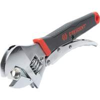 Cl&eacute; bimat&eacute;riau verrouillable et ajustable, 10" lo, la max. 2-18/25", Chrome/Poli Southpoint Industrial Supply