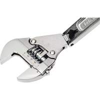 Cl&eacute; flexible &agrave; rochet ajustable, 8" lo, la max. 2-27/50", Chrome/Poli Southpoint Industrial Supply