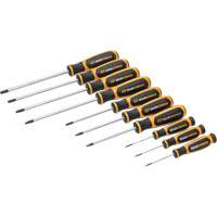 Jeu de tournevis bimat&eacute;riau Torx dans un plateau de rangement en mousse, 10 mcx Southpoint Industrial Supply