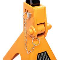 Ratcheting Jack Stand, Locking Pin, 3 tons Capacity, 11-3/4" - 17-1/2" H Southpoint Industrial Supply
