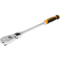 90-Tooth Dual Material Locking Flex Head Teardrop Ratchet Southpoint Industrial Supply