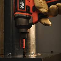 15-in-1 Ratcheting Impact-Rated Multi-Bit Torsion Zone Screwdriver, 9-1/2" L, Cushion Grip Handle Southpoint Industrial Supply