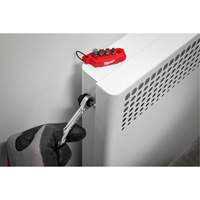 Mini rochet &agrave; embouts multiples 7 en 1, Prise de 5/16"/1/4", Poign&eacute;e Ordinaire Southpoint Industrial Supply