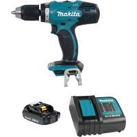 LXT Compact Drill-Driver Kit, Lithium-Ion, 18 V, 1/2"/1-7/16" Chuck, 420 in-lbs Torque Southpoint Industrial Supply