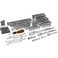 Jeu d'outils manuels pour m&eacute;canicien 90T SAE/MM avec prises 1/4", 3/8” & 1/2" Southpoint Industrial Supply