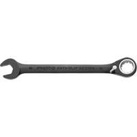 Metric Spline Combination Reversible Ratcheting Wrench, Black/Chrome Finish Southpoint Industrial Supply