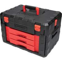 1/4", 3/8" & 1/2" Mechanics Hand Tool Set with 3-Drawer Storage Case Southpoint Industrial Supply