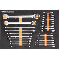 MEGAMOD Metric Mechanics Tool Set in Modular Foam Trays with Rolling Cabinet, 358 Pieces Southpoint Industrial Supply
