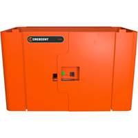 RAILWORKS Double Door Steel Security Panel Lockable Storage Southpoint Industrial Supply