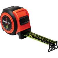  CONTROLTOUCH NITE EYE Tape Measure, 1-3/16" x 16', SAE Graduations Southpoint Industrial Supply
