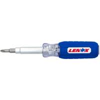6-in-1 Multi-Bit Screwdriver, Textured Handle Southpoint Industrial Supply