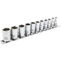 SS1411M-6 6-Point Metric Socket Set, 11 Pcs, 1/4" Drive Size Southpoint Industrial Supply