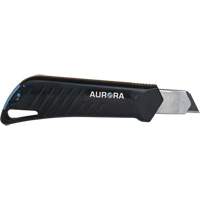18mm Professional Knife with Ratchet, Stainless Steel, Heavy-Duty, Plastic Handle Southpoint Industrial Supply