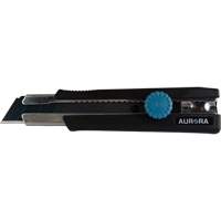 25mm Retractable Knife, Stainless Steel, Heavy-Duty, Rubber Handle Southpoint Industrial Supply