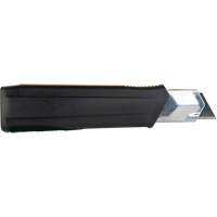 25mm Retractable Knife, Stainless Steel, Heavy-Duty, Rubber Handle Southpoint Industrial Supply