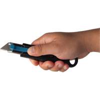 Standard-Duty Retractable Safety Knife, Stainless Steel, Rubber Handle Southpoint Industrial Supply
