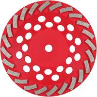 Meule boisseau diamant&eacute;e &agrave; 24 segments Turbo DIAMOND MAX Southpoint Industrial Supply