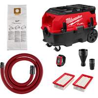 M18 FUEL 9 Gallon Dual Battery Dust Extractor with PACKOUT Compatibility and VACLINK Kit, 27-3/4" x 19" Southpoint Industrial Supply