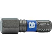 Impactech&reg; Insert Bit, Hex, 8 mm, 1/4" Drive Southpoint Industrial Supply