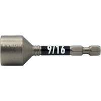 Impactech&reg; Nut Driver, 9/16" Tip, 1/4" Drive, 2-9/16" L, Magnetic Southpoint Industrial Supply