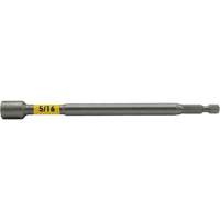 Impactech&reg; Nut Driver, 5/16" Tip, 1/4" Drive, 6" L, Magnetic Southpoint Industrial Supply