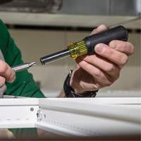11-in-1 Magnetic Screwdriver / Nut Driver, Cushion Grip Handle Southpoint Industrial Supply