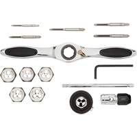 SAE Ratcheting Tap & Die Set, 15 Pieces Southpoint Industrial Supply