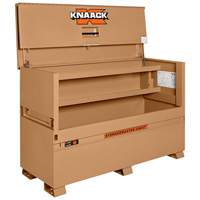 Model 90 Piano Box with Padlock, 72" W x 30" D x 49" H, Tan Southpoint Industrial Supply