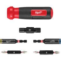 8-IN-1 Multi-Bit & Nut Driver with SHOCKWAVE Impact Duty Bits & Nut Drivers, 8-1/3" L, Cushion Grip Handle Southpoint Industrial Supply