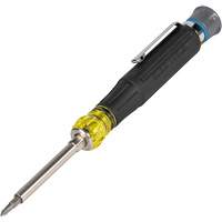 13-in-1 Multi-Bit Pocket Precision Screwdriver, 6-1/2" L, Cushion Grip Handle Southpoint Industrial Supply
