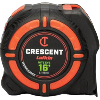 WORKHORSE NITE EYE Tape Measure, 1-1/4" x 16' Southpoint Industrial Supply