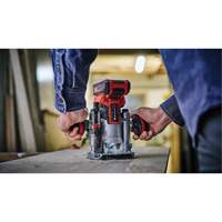 Professional Cordless Compact Router with Fixed Base & Plunge Base (Tool Only) Southpoint Industrial Supply